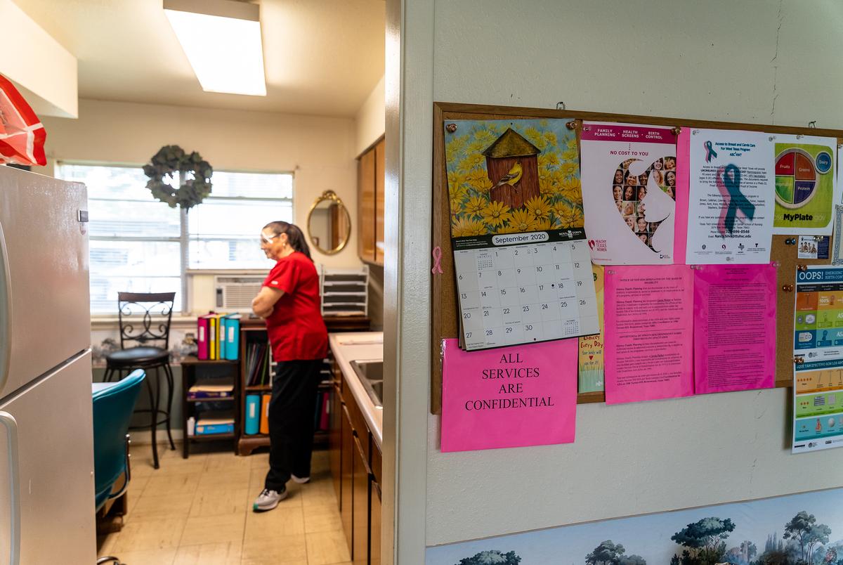 Eight months into the pandemic, this women’s health clinic in rural